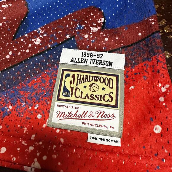 Mitchell & Ness Iverson Philadelphia 76ers basketball jersey large - Picture 6 of 6
